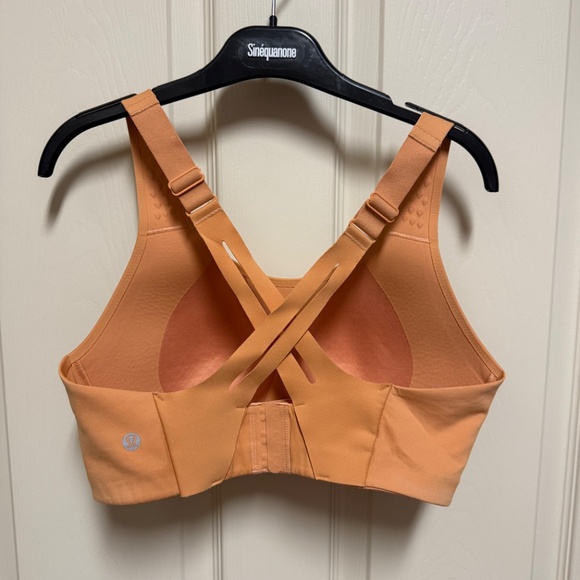 Lululemon air support high support bra, 34D, orange - Picture 3 of 7